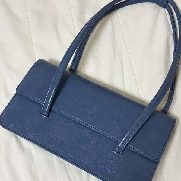 [BUNJANG] GOCCE Blue Tote Bag Shoulder Bag / 고세 GOCCE 블루 토트백 가방 숄더백