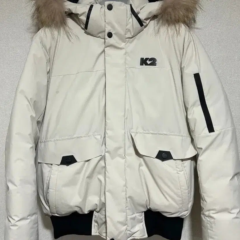 [BUNJANG] K2 Women's Short Padded Jacket Beige (L) / K2 숏패딩