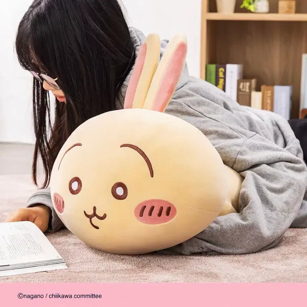 [BUNJANG] Chiikawa Usagi Marshmallow Sleep Plush Doll / 치이카와 먼작귀 우사기 마시멜로 같은 잠자는 봉제인형 누이