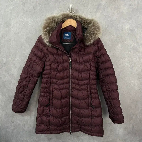 [BUNJANG] Nepa Women's Goose Down Long Padding Jacket Size 95 / 네파 여성 구스다운 롱 패딩 95사이즈