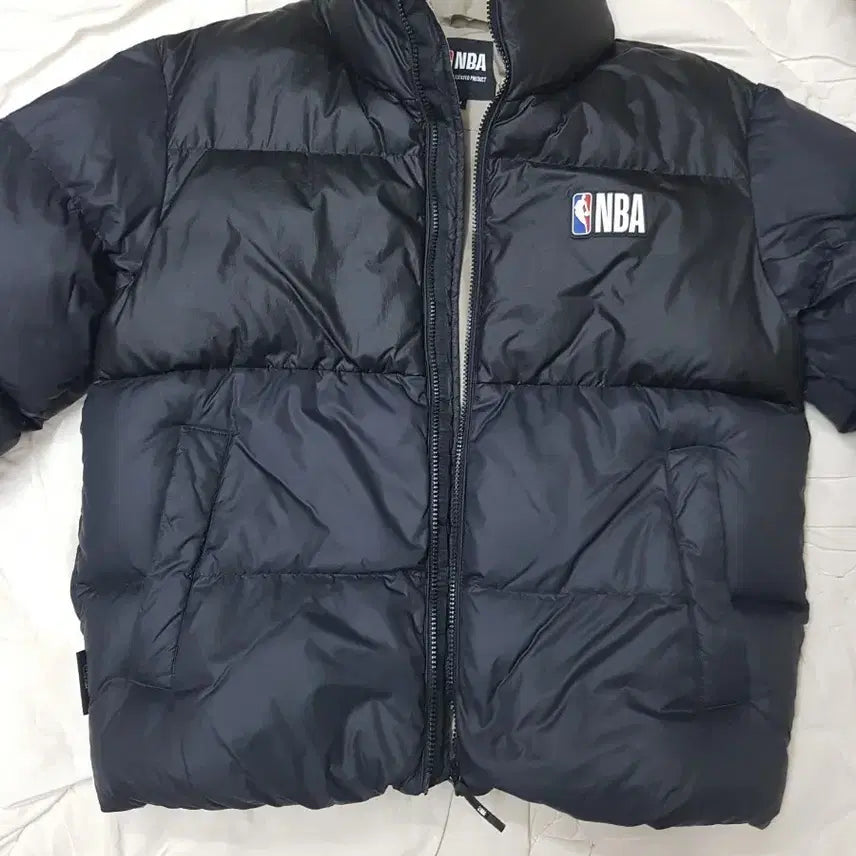[BUNJANG] NBA Pertex Goose Down Padded Jacket Black Size 95 / NBA 구스패딩 블랙