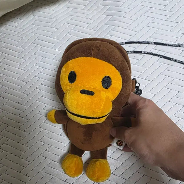 [BUNJANG] BAPE BABY MILO Mobile Bag Brown / 베이프 베이비 마일로 모바일백 브라운