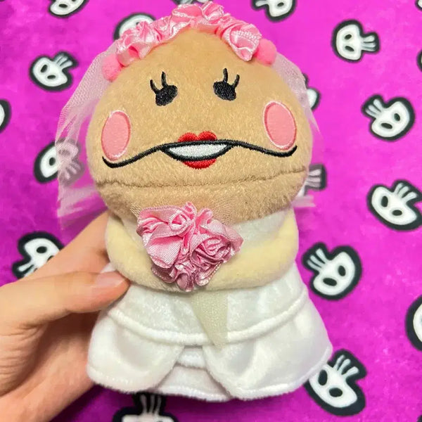 [BUNJANG] Rare Bride Nameko Medium Plush / 초레어]신부 나메코 중형 인형