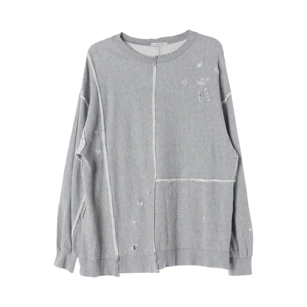[BUNJANG] JAPAN Cotton Distressed Sweatshirt / JAPAN (MEN - F) 코튼 디스트로이드 맨투맨