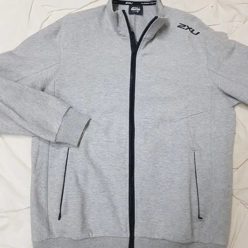 [BUNJANG] 2XU Zip-Up Training Jacket Gray / 2XU 집업 트레이닝 자켓 그레이