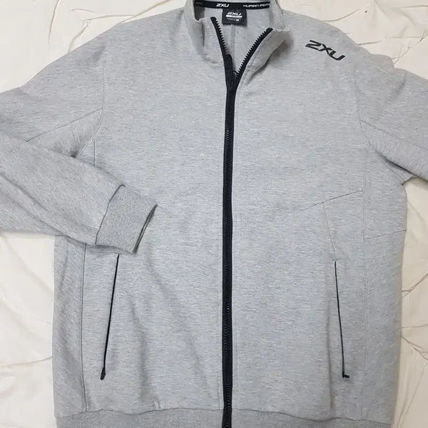 [BUNJANG] 2XU Zip-Up Training Jacket Gray / 2XU 집업 트레이닝 자켓 그레이