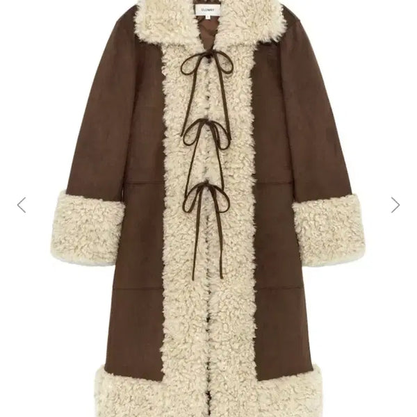 [BUNJANG] Glonny Olsen Fur Coat (Brown) / 글로니 퍼 무스탕 코트 OLSEN FUR COAT (BROWN)