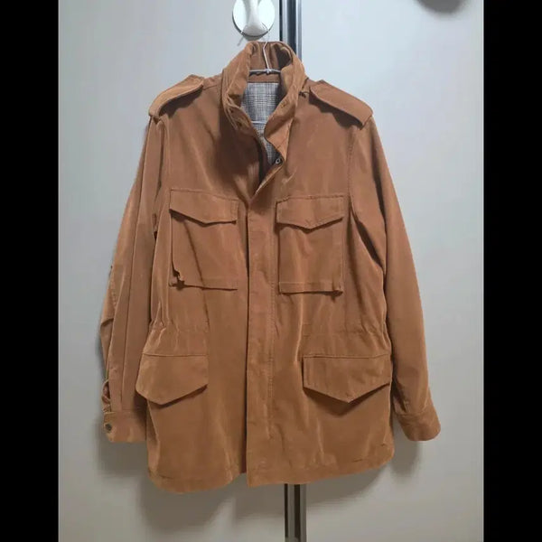 [BUNJANG] MAERYO&CO Suede Field Jacket Brown L / 매료 스웨이드 필드자켓