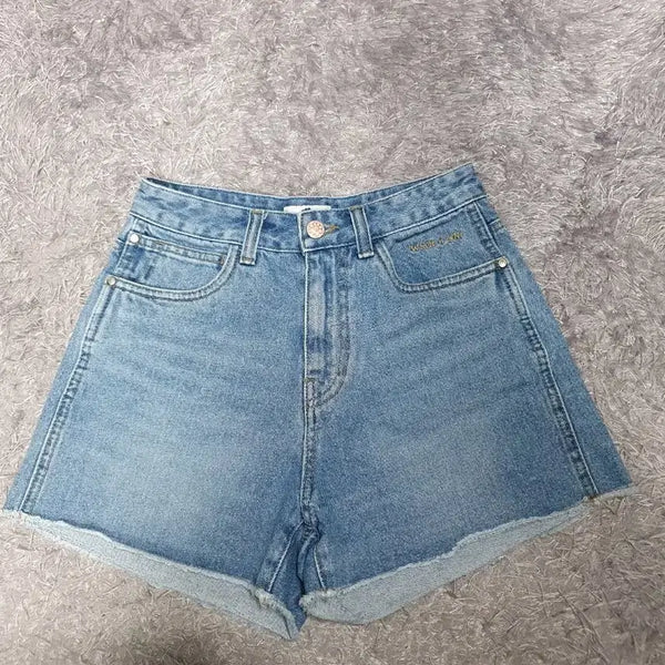[BUNJANG] WASSERSCHEN DENIM SHORTS S / 와릿이즌 청반바지 데님 쇼츠 s