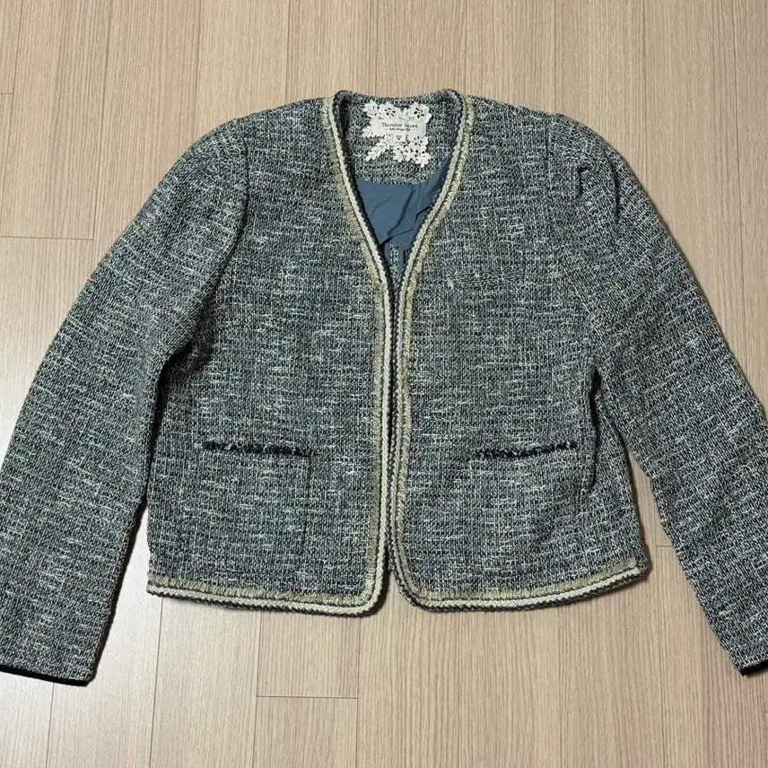 [BUNJANG] SUSSISLAND Tweed Jacket M / 써스아일랜드 트위드자켓/ M(66,77)