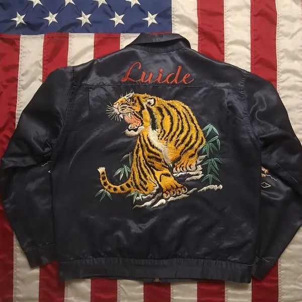 [BUNJANG] Luide Original Tiger Souvenir Jacket / 오리지날 루이드 Luide 타이거 수베니어 재킷