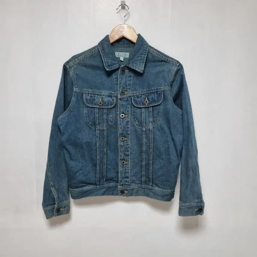 [BUNJANG] Collins Denim Trucker Jacket / 데님 트러커 청자켓