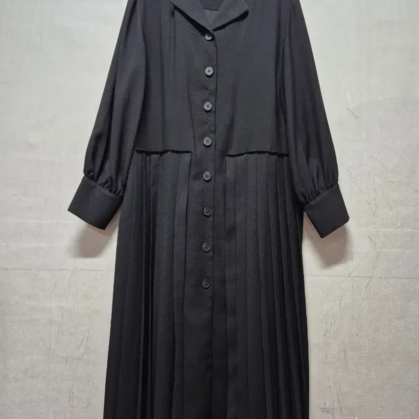 [BUNJANG] G Studio Pleated Long Dress / G 스튜디오 플리츠 롱 원피스