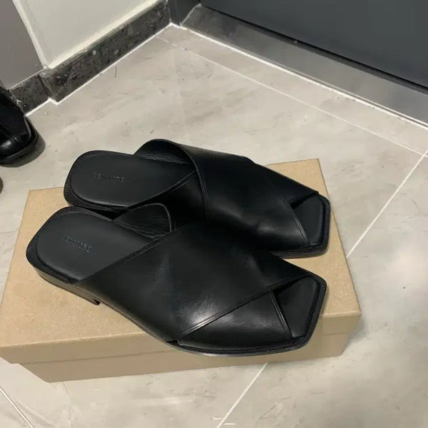 [BUNJANG] Lemaire Square Toe Sandals / 르메르 스퀘어토 샌들