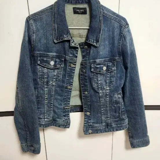 [BUNJANG] Vanake Denim Jacket / (상태최상) 반에이크 데님 청자켓 오즈세컨시슬리미샤헤지스온앤온지컷보브듀엘sjsj빈폴쥬크에고이스트
