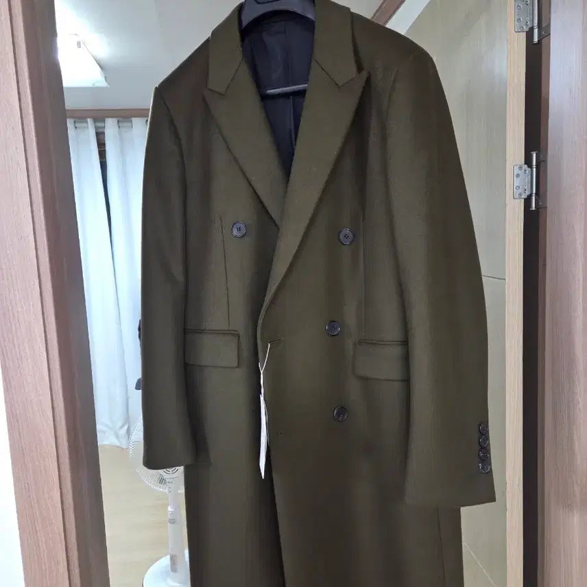 [BUNJANG] MAMAGARI Wool Blend Coat Khaki Size 48 / 마마가리 코트