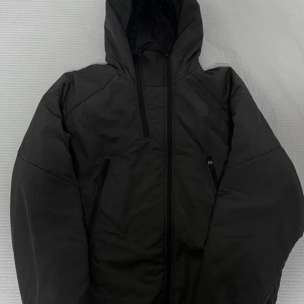 [BUNJANG] Moif Double-Zip Insulated Parka Charcoal / 모이프 더블집 인슐레이티드 파카 차콜