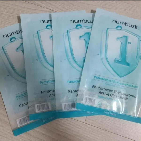 [BUNJANG] Numbering 1st Mask Pack 4 Sheets / 넘버즈인 1번 마스크팩 4장