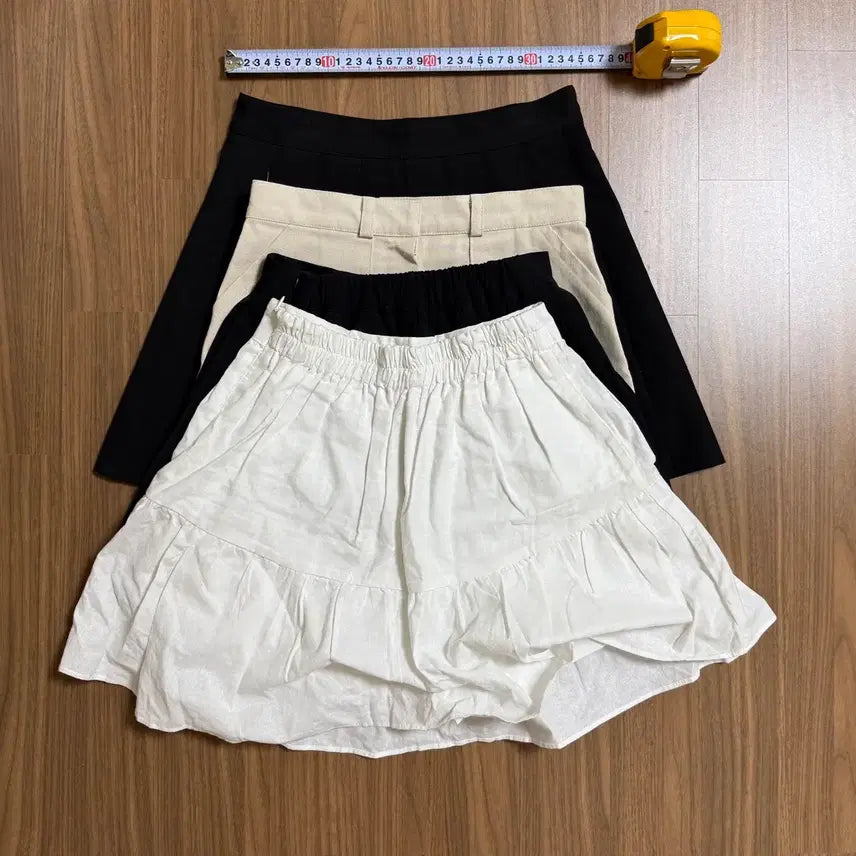 [BUNJANG] Women's Skirt Bundle Set (4 Items) / 스커트 4종 일괄