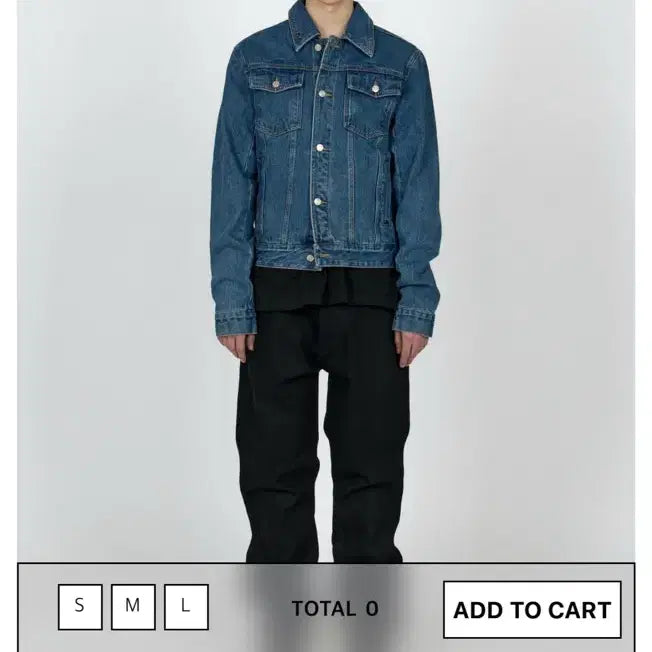 [BUNJANG] Plastic Product Denim Jacket S / 플라스틱프로덕트 데님자켓 s