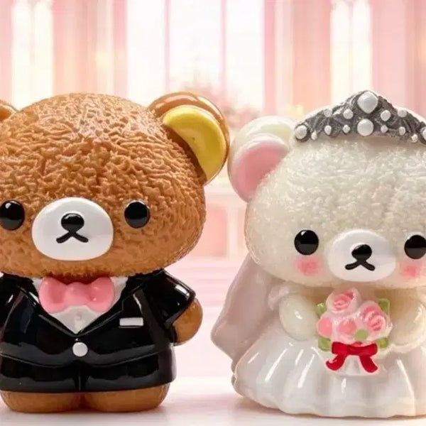 [BUNJANG] Rilakkuma Wedding Figure Set / 리락쿠마 웨딩 피규어 세트
