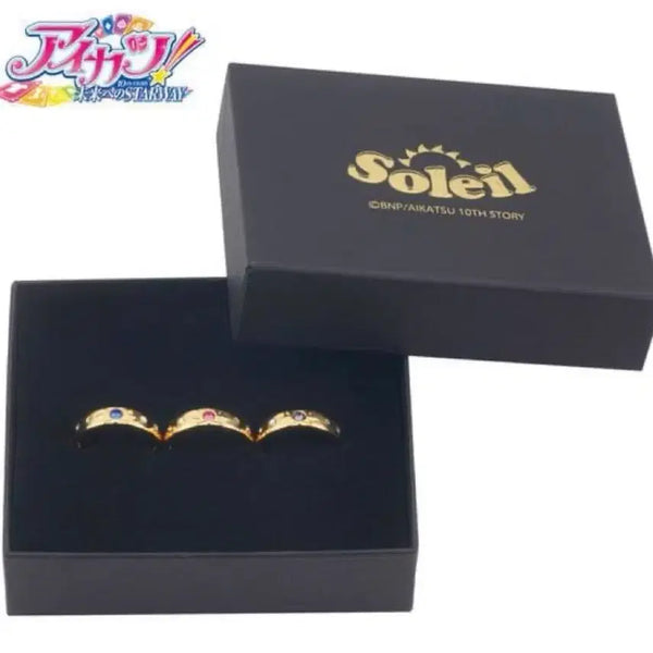 [BUNJANG] Aikatsu Soleil Ring Set / 아이카츠 솔레이유 반지 공구