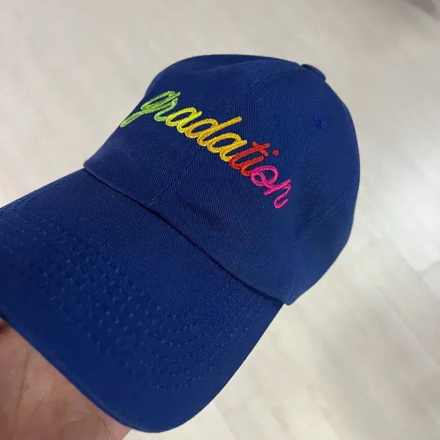 [BUNJANG] Navy Embroidered Cap / 네이비 볼캡