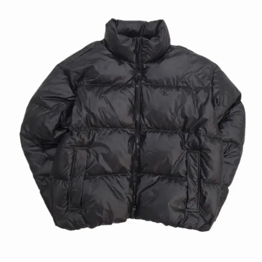 [BUNJANG] Calvin Klein Jeans Glossy Down Jacket / [L] 캘빈클라인 진스 글로시 다운 자켓