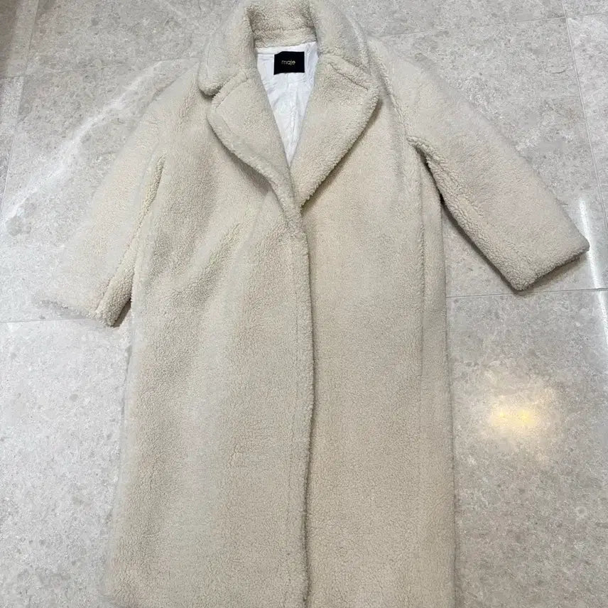 [BUNJANG] Maje Teddy Bear Coat / 마쥬 테디베어 코트