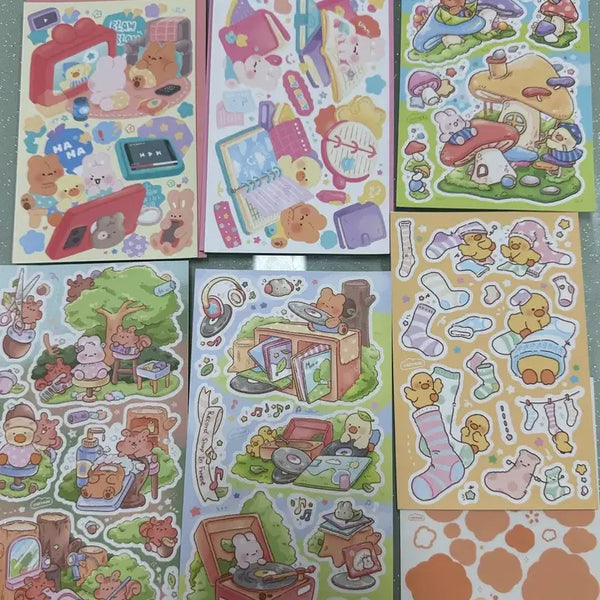 [BUNJANG] Hiyane Sticker Set / 히야네 스티커 판매
