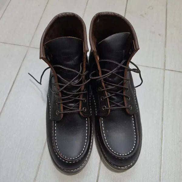 [BUNJANG] Red Wing Moc Toe Black Prairie 8D / 레드윙 목토 블랙프레리 8D