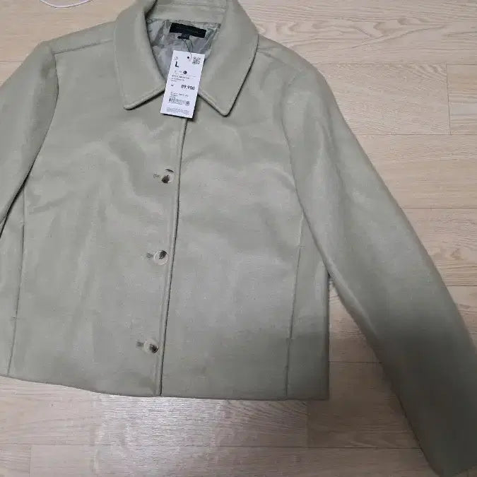 [BUNJANG] SPAO Wool Like Cropped Jacket Mint / 스파오 울라이크 크롭 자켓