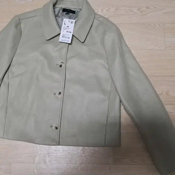 [BUNJANG] SPAO Wool Like Cropped Jacket Mint / 스파오 울라이크 크롭 자켓