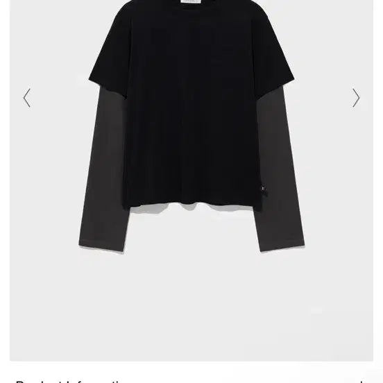 [BUNJANG] Low Classic Layered Tee / 로우클래식 레이어드 티셔츠 M Lc Layered Tee M