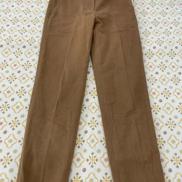[BUNJANG] Brown Trousers Size 55 / 브라운색 바지 (구55) 총장90