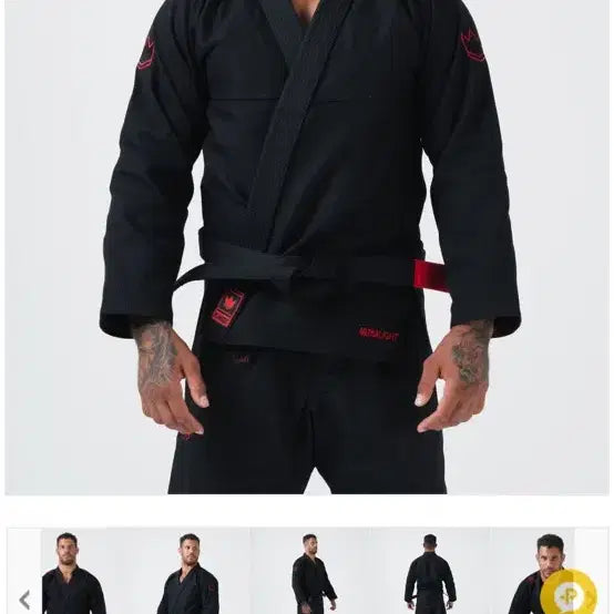 [BUNJANG] KINGZ Ultralight Black A0 Size Gi / 킹즈 울트라라이트 블랙 - A0사이즈
