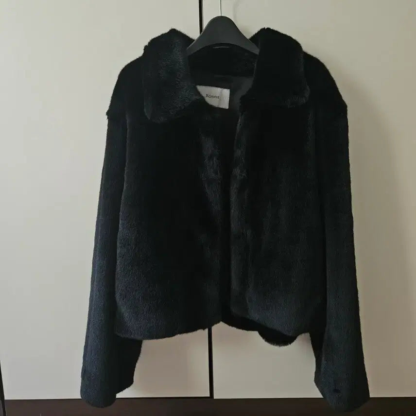 [BUNJANG] Faux Mink Fur Jacket (New) / 에코 밍크 퍼 자켓(새상품)