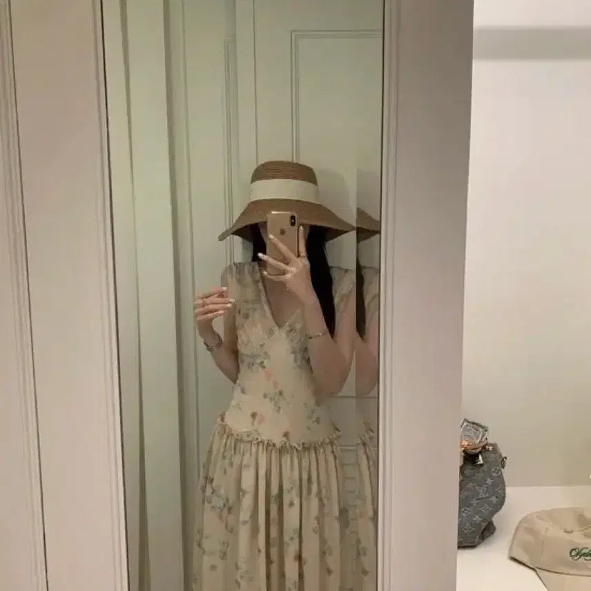 [BUNJANG] Objet's Blush Garden Dress / 오브제스트 Blush Garden Dress / 택포 / 가든 드레스 원피스