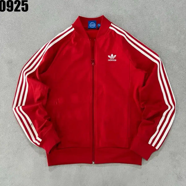 [BUNJANG] Adidas Superstar Track Top Red M / 아디다스 슈퍼스타 트랙탑 레드 M