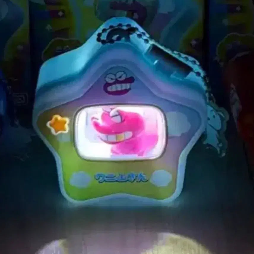 [BUNJANG] Crayon Shin-chan Star Shaped Lighting Keyring - Wan! / 짱구는못말려별모양조명키링와니