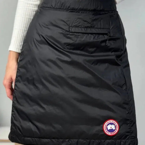 [BUNJANG] Canada Goose Down Black Skirt / 캐나다구스 구스다운 블랙 스커트