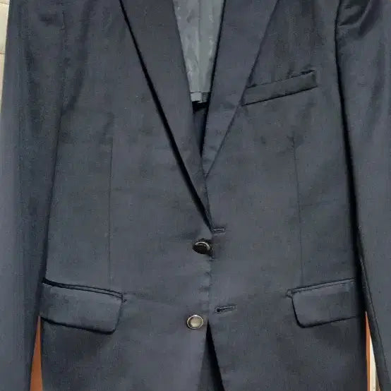 [BUNJANG] Men's Navy Two-Button Suit Jacket Size 100 / 남성 정장 재킷 네이비 100사이즈