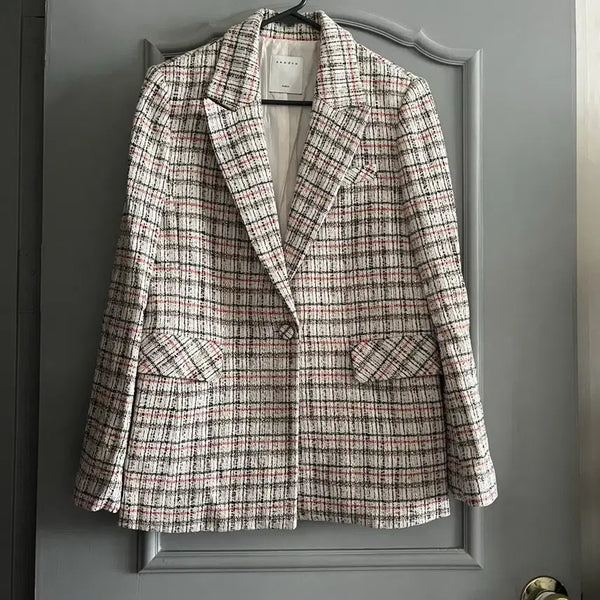 [BUNJANG] Sandro Tweed Jacket / SANDRO 산드로 트위드 자켓 82-88-160 사이즈