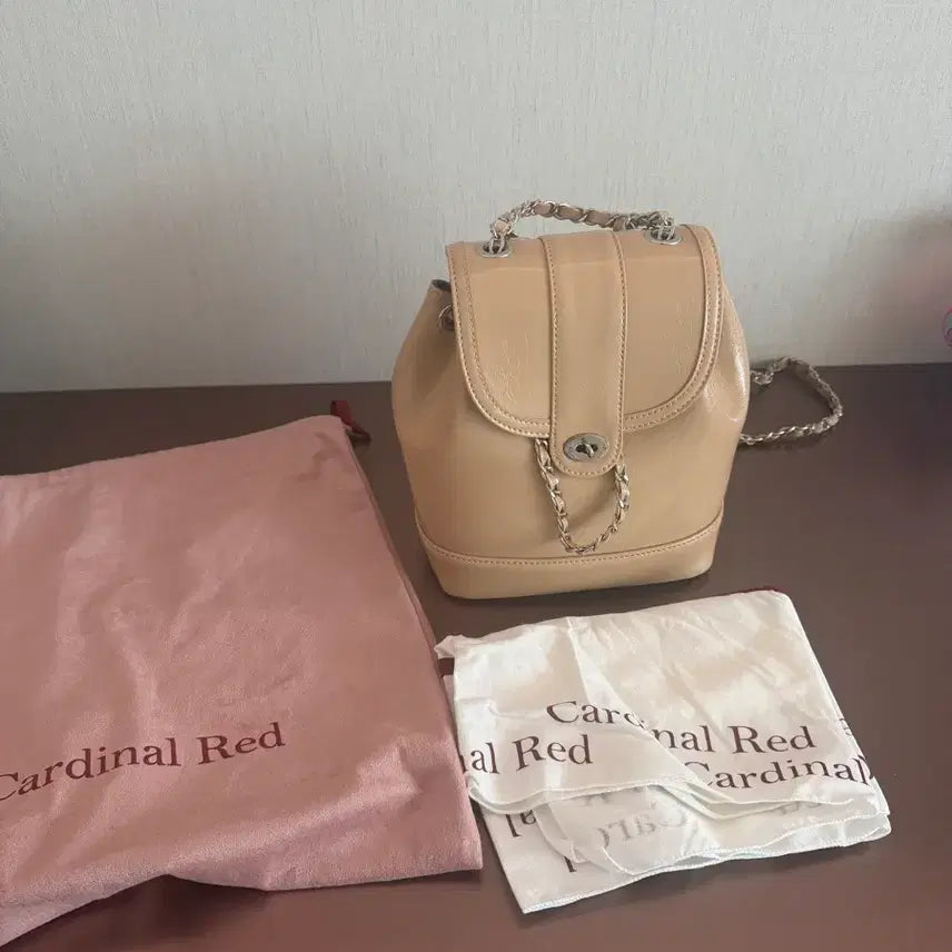 [BUNJANG] Cardinal Red Backpack / 카디널레드 백팩 (미착용 새상품) 35만원대 구입