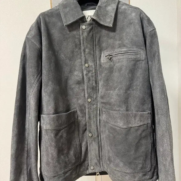 [BUNJANG] Zara Buffalo Suede Jacket XL / (새상품)자라 버팔로 스웨이드 자켓 XL
