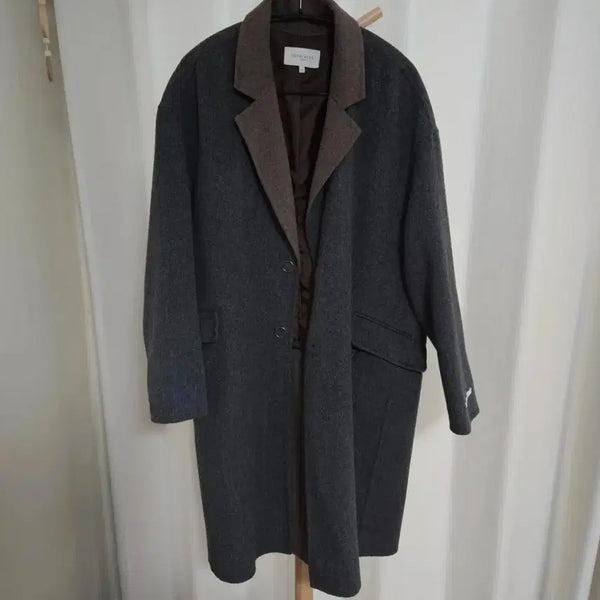 [BUNJANG] VEUX ETRE Wool Handmade Coat / VEUX ETRE 울 핸드메이드 코트(새상품)