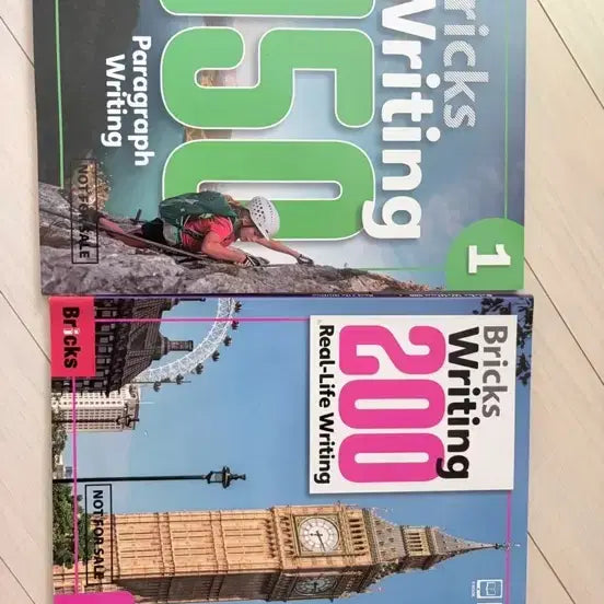 [BUNJANG] Bricks Writing Level 1 - Paragraph Writing & Real-Life Writing Textbook Set / 브릭스 라이팅 150 200 새책 권장가격