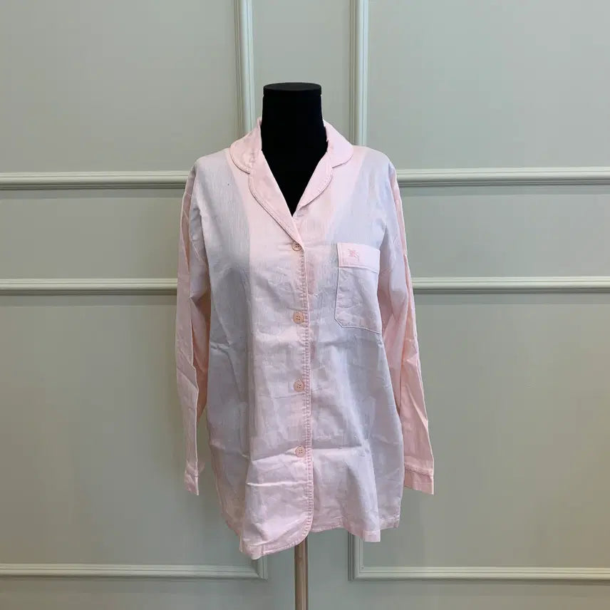 [BUNJANG] Burberry Pink Pajama Shirt Medium / 267003102 버버리 파자마 셔츠 핑크 M 사이즈