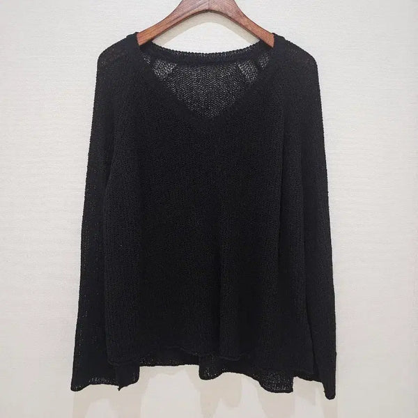 [BUNJANG] V-Neck Knit Sweater / 브이넥 니트