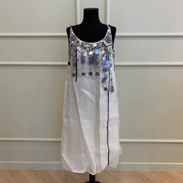[BUNJANG] Prada Sequin Mini Dress / 267003240 프라다 비즈 시퀸 미니 드레스 #40